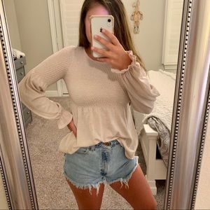 Pale Pink soft blouse